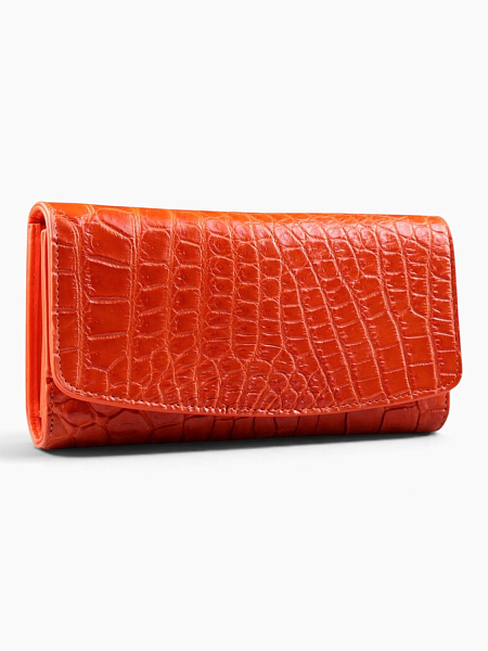 Кошелек женский из кожи крокодила