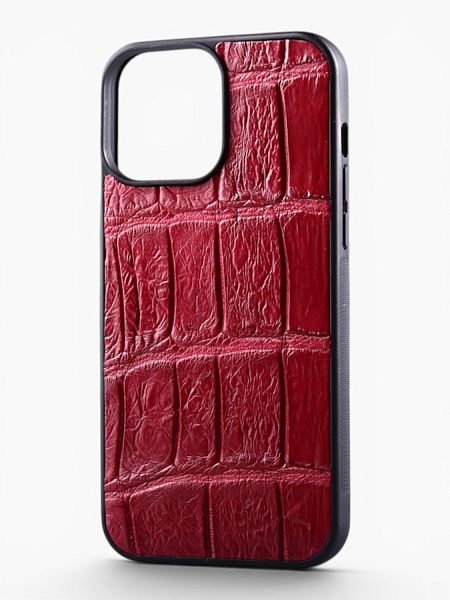 Чехол на любую модель iPhone из кожи крокодила