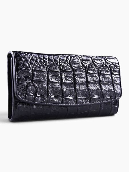 Кошелек женский из кожи крокодила