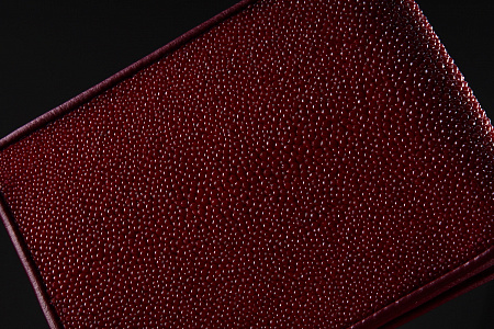 Бумажник из кожи морского ската