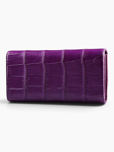 Кошелек женский из кожи крокодила