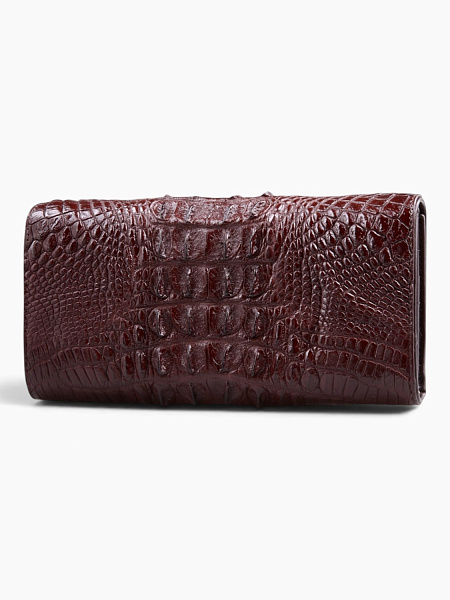 Кошелек женский из кожи крокодила