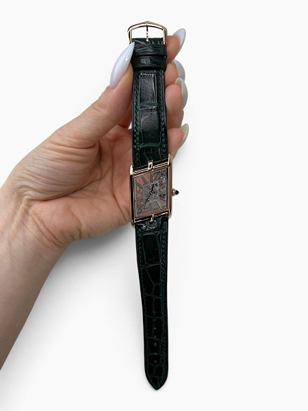 Ремешок для часов Cartier из кожи крокодила, Kansory