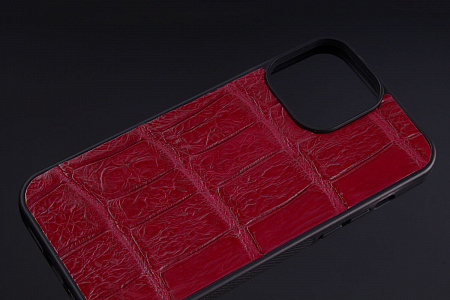 Чехол на любую модель iPhone из кожи крокодила