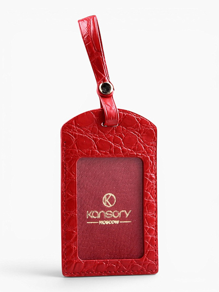 Бирка из кожи крокодила Kansory