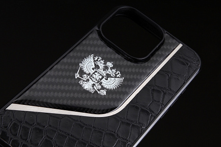 Чехол на любую модель iPhone из кожи крокодила