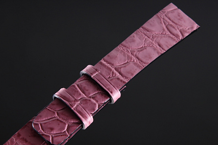 Ремешок для часов из кожи крокодила для Apple Watch, Kansory