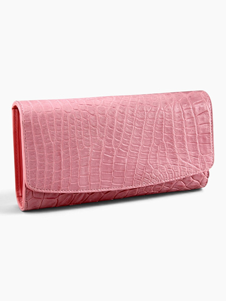 Кошелек женский из кожи крокодила